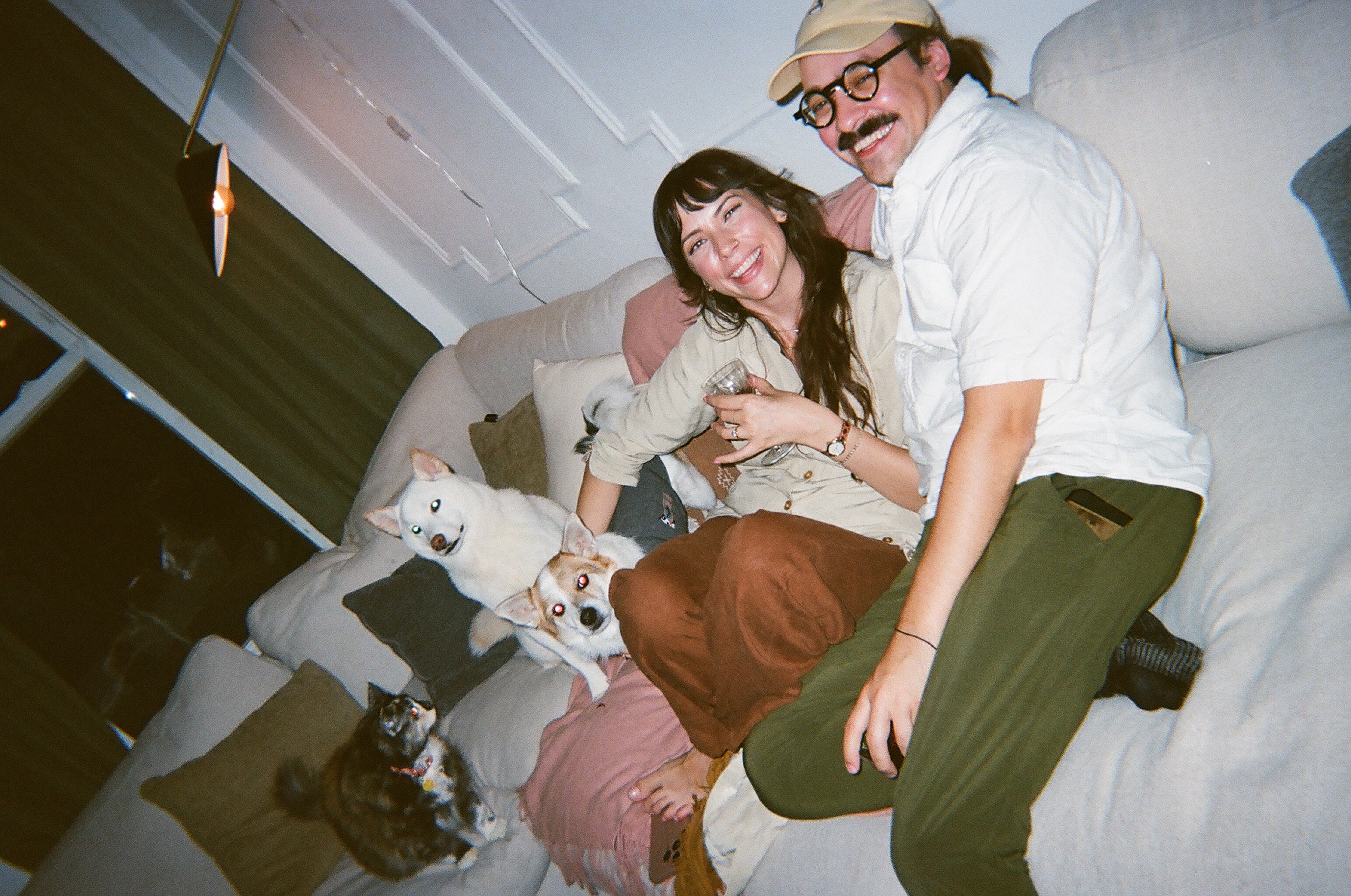 Sarah and Nick's proposal